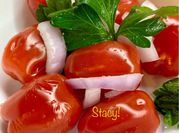 A picture of shallot onions