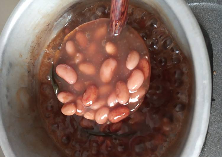 Bubur Kacang Merah Sederhana