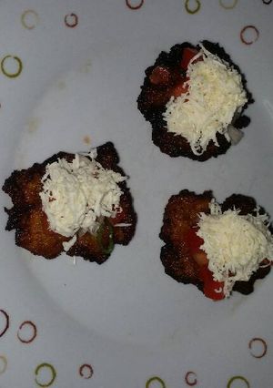 Una foto de Mini arepitas fritas de plátano