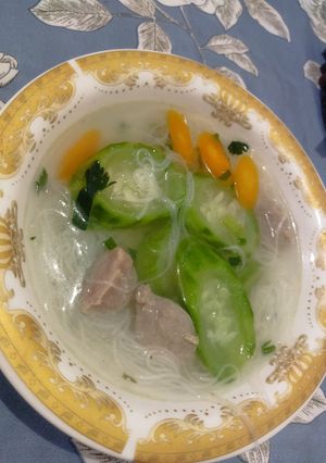 Foto resep Sop Oyong Bakso Soun