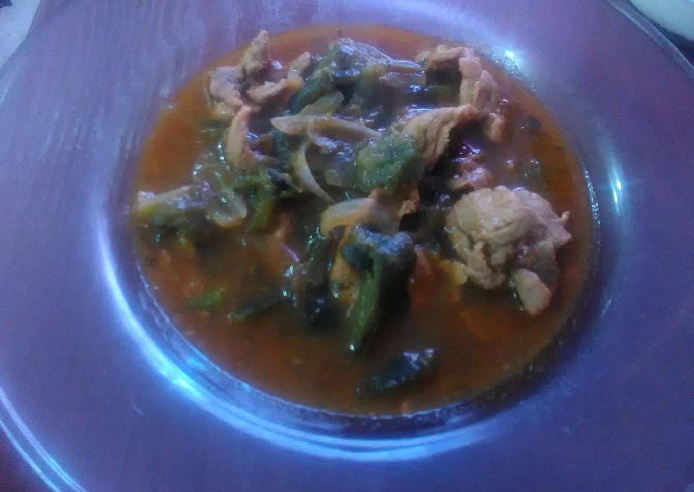 Bisteces con rajas 🍲