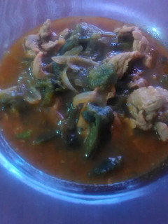 Una foto de Bisteces con rajas 🍲