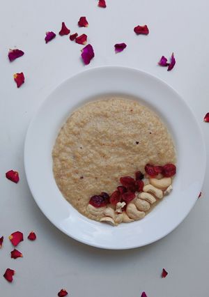 A picture of Foxtail Millet Jaggery Pudding.