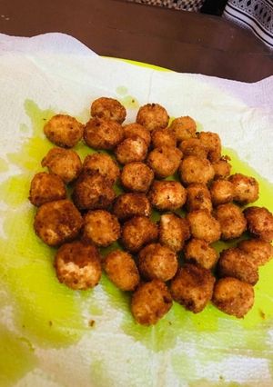 A picture of Paneer popcorns.