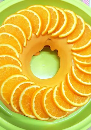 صورة لوصفة كيـكة البرتقال المنعشة 🍊🥰