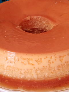 Una foto de Flan casero
