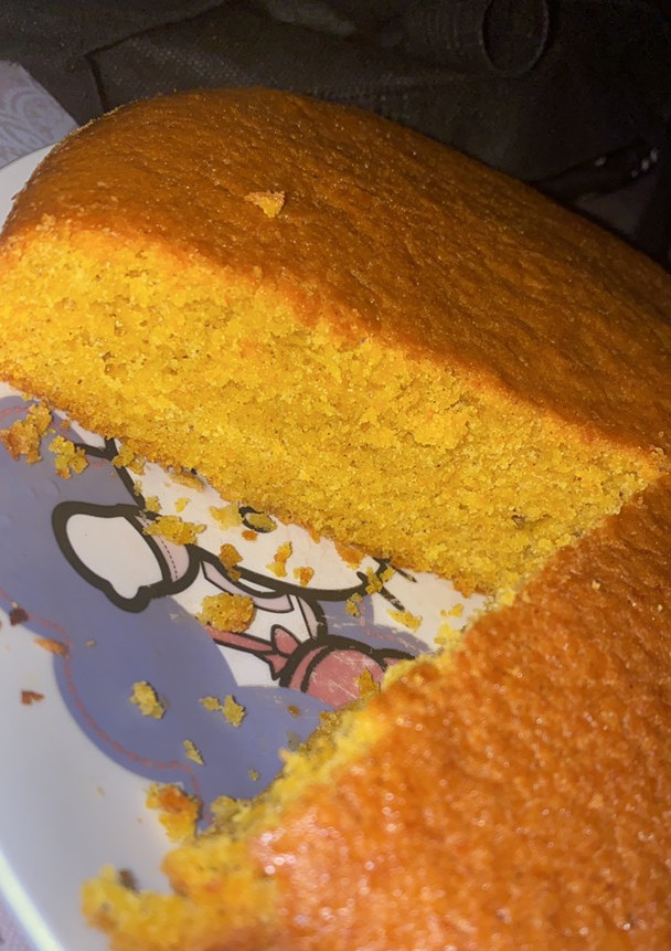 Una foto de Bizcocho de zanahoria