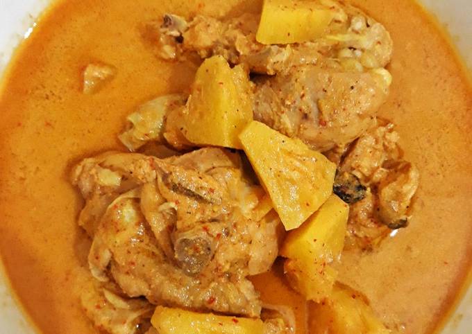 Gulai ayam kampung nanas