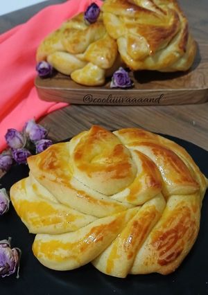 عکسی از دستور نان گل رز