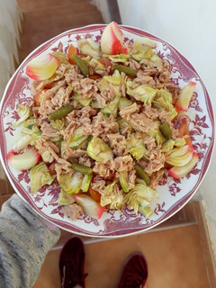 Una foto de Ensalada de alcachofas