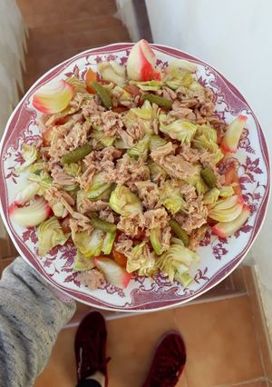 Una foto de Ensalada de alcachofas