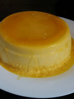 Una foto de Flan sin huevo sin horno