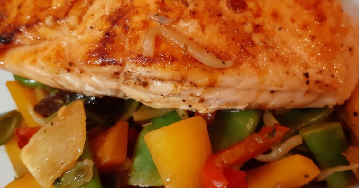 Marinierter Lachs Mit Asiagemüse Rezept von Manni Born - Cookpad