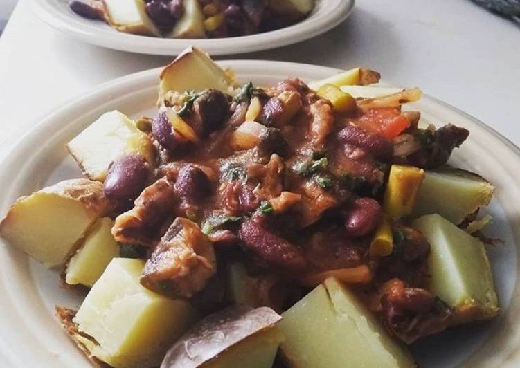 How to Make Perfect Spicy kidney bean potato dish