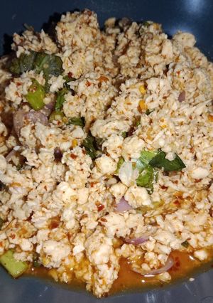 รูปของ ลาบไก่สับ
