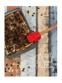 Foto resep Nutella Bread Pudding