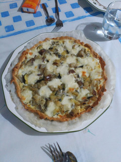 Una foto de Quiche de verduras
