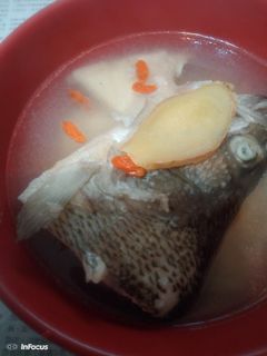 鱸魚麵線湯 的食譜成品照片