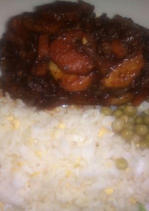 Una foto de Chorizo salteado con verduras (mi invento)