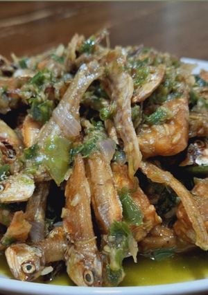Foto resep Resep Sambal Hijau Teri Bada Padang Ala Rumahan