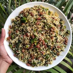 A picture of Rajma Rice.