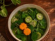 Gambar sayur bayam gambas