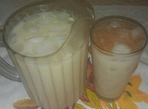 Una foto de Agua de horchata