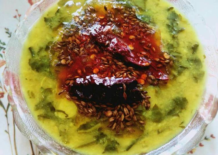 Recipe of Ultimate Moong daal palak