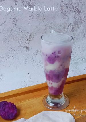 Foto resep Goguma Marble Latte
