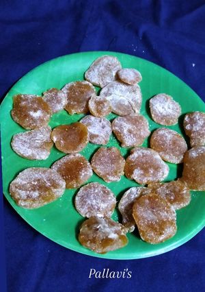A picture of Ginger Honey Candy.