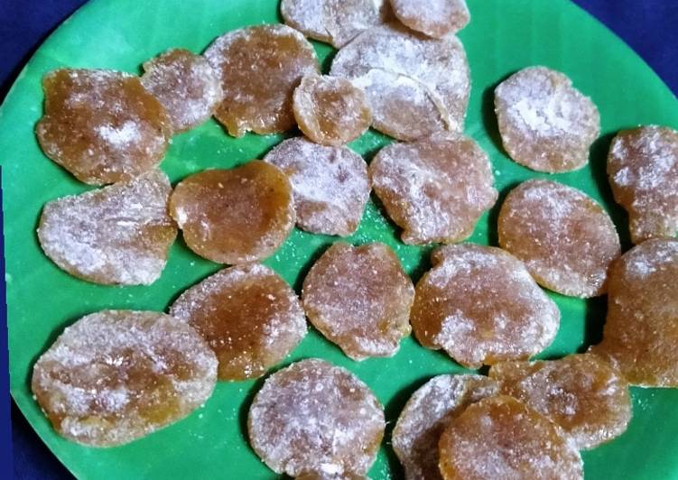 Steps to Make Award-winning Ginger Honey Candy