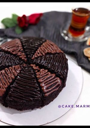 عکسی از دستور كيك خيس شكلاتي‌ (روسی) 🍫🍰کیک روسی