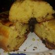 Bizcocho de naranja con chocolate