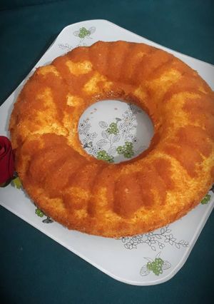 عکسی از دستور کیک پرتقالی