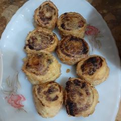 A picture of Pinwheel samosa.