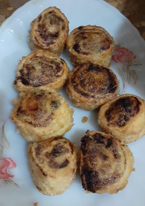A picture of Pinwheel samosa.