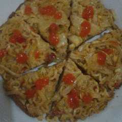 A picture of Martabak mie.