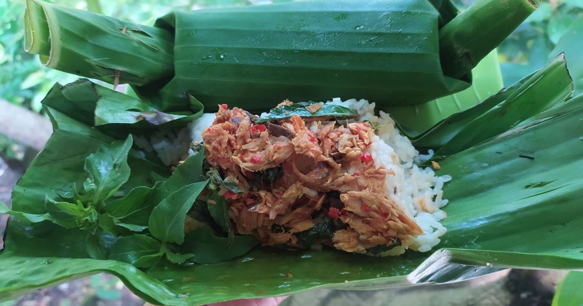 Nasi Bakar Ikan Tongkol