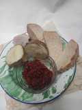 Talas Kukus cocol Sambal