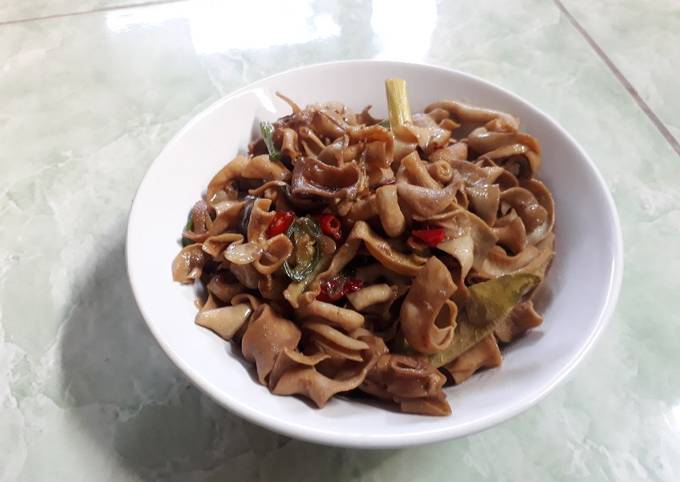 Resep Oseng usus ayam kampung, Enak