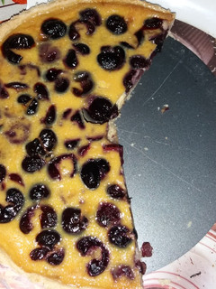 Una foto de Tarta de cerezas