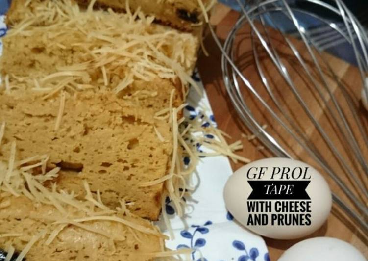 Cara Membuat Glutenfree prol tape with cheese and prunes#BikinRamadanBerkesan, Lezat Sekali