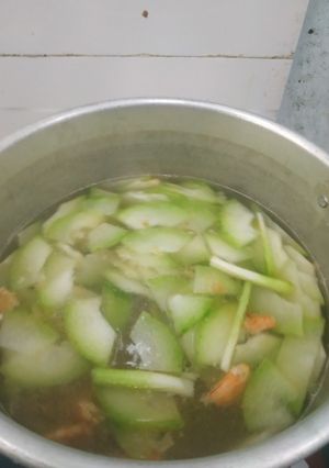 Hình của món Canh bí đao.