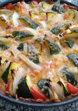 Una foto de Tarta de verduras