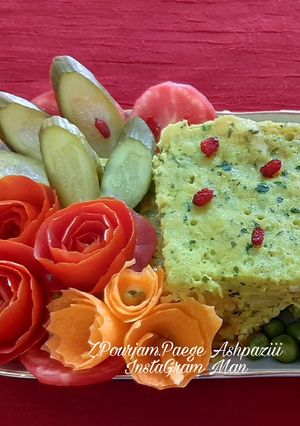 عکسی از دستور کوکو سیبزمینی فوری