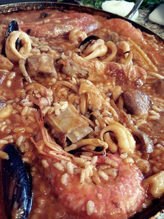 Una foto de Arroz caldoso a mi manera