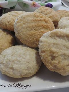 Una foto de Galletas de almendra y coco