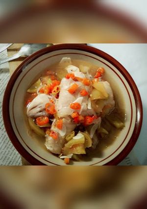 Foto resep Asem Asem Ayam dan Tofu