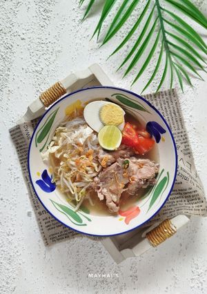 Foto resep Soto Bening Tulangan Ayam