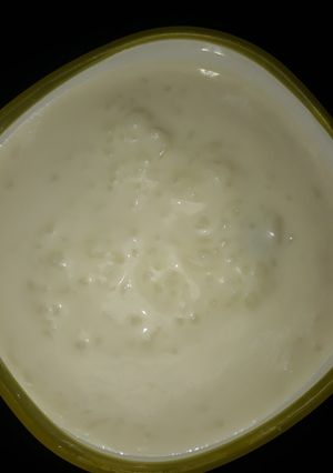 A picture of Rice kheer.
